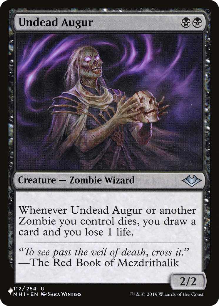 Undead Augur (LIST-MH1-112)  - The List