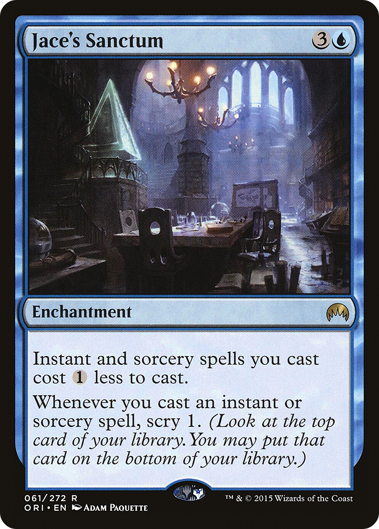 Jace's Sanctum (ORI-061)  - Magic Origins