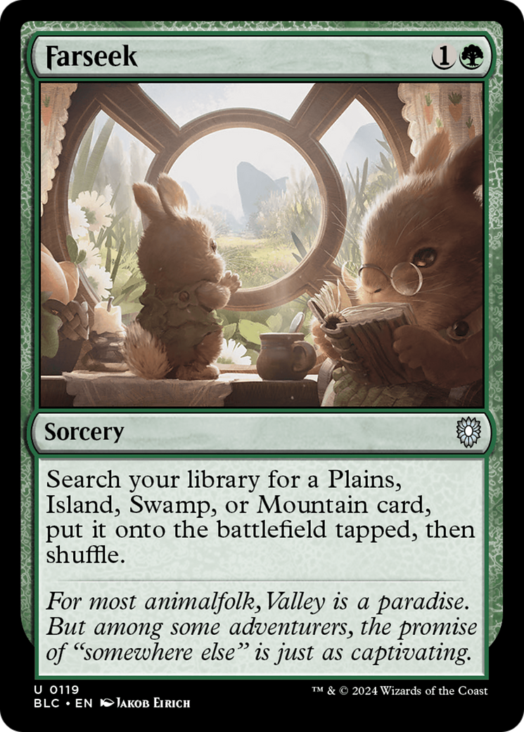 Farseek (BLC-119)  - Bloomburrow Commander