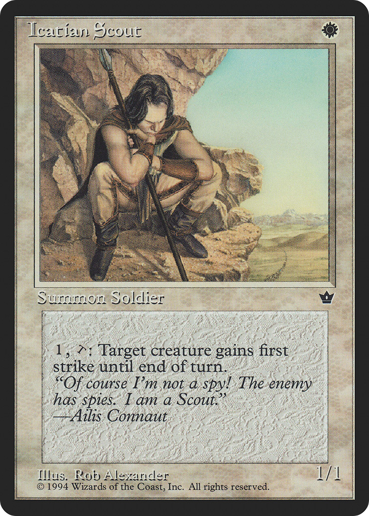 Icatian Scout (Alexander) (FEM-)  - Fallen Empires