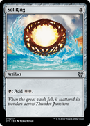 Sol Ring (OTC-267)  - Outlaws of Thunder Junction Commander