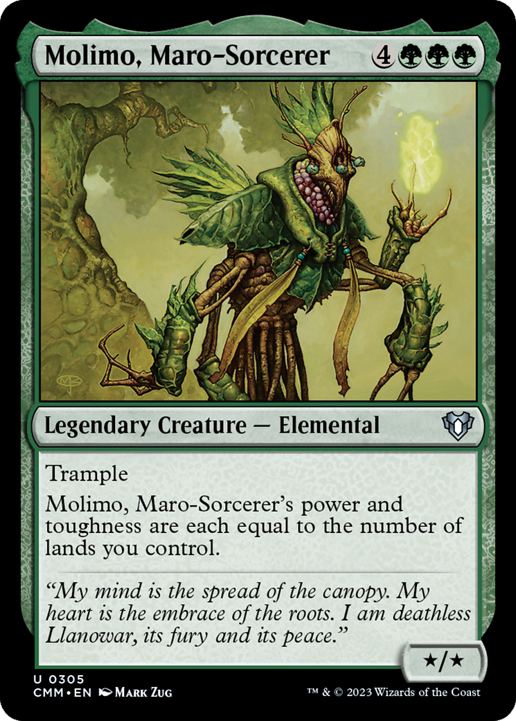 Molimo, Maro-Sorcerer (CMM-305)  - Commander Masters