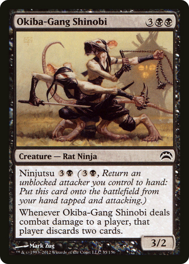 Okiba-Gang Shinobi (PC2-035)  Foil - Planechase 2012