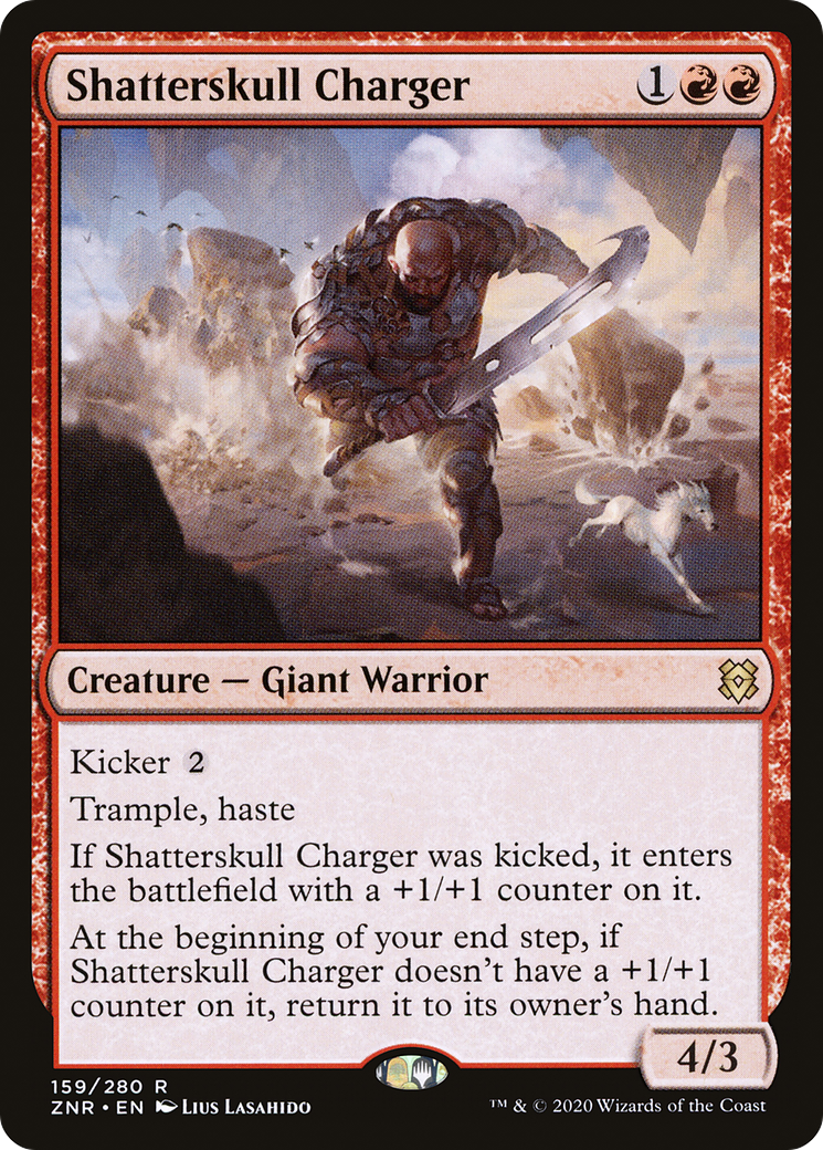 Shatterskull Charger (ZNR-159)  Foil - Zendikar Rising