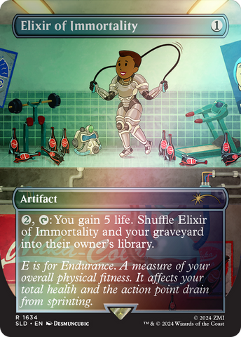 Elixir of Immortality (Rainbow Foil) (SLD-1634)  Foil - Secret Lair Drop (Borderless)