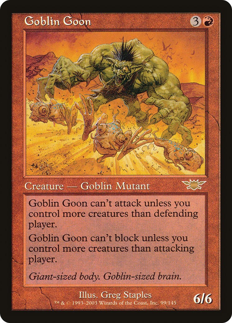 Goblin Goon (LGN-099)  - Legions
