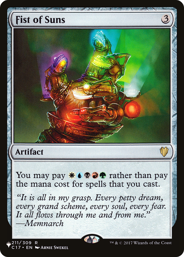 Fist of Suns (LIST-211/309)  - The List