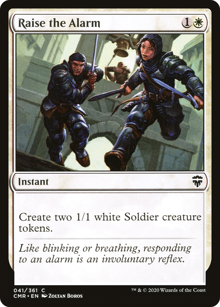 Raise the Alarm (CMR-041)  - Commander Legends
