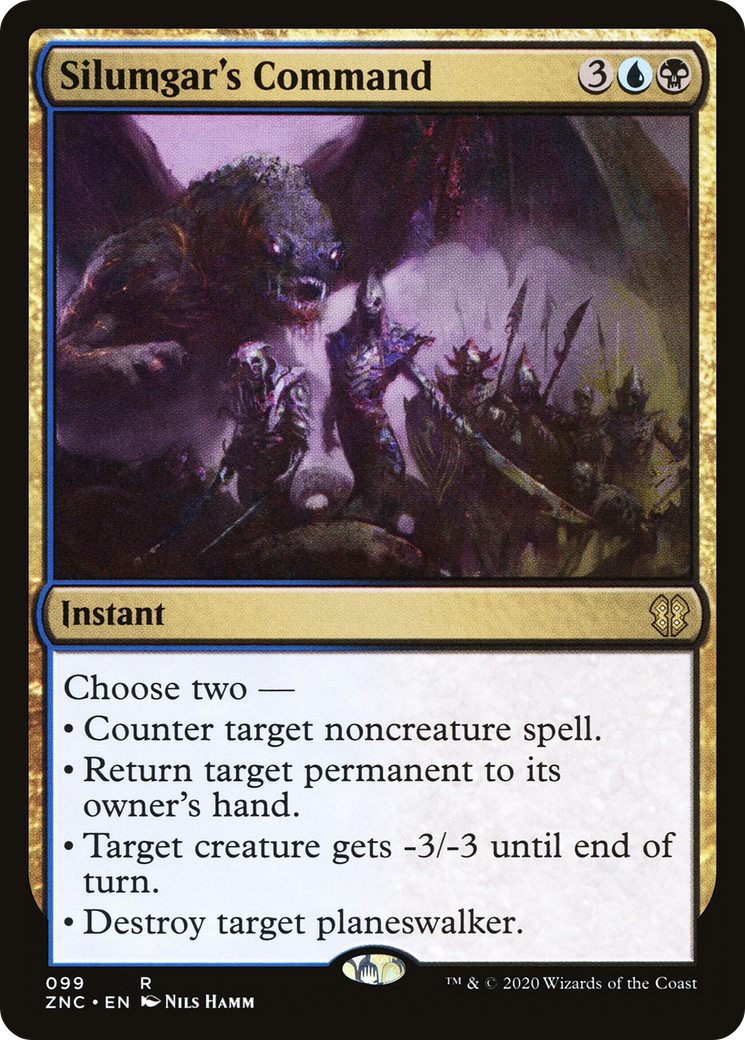 Silumgar's Command (ZNC-099)  - Zendikar Rising Commander