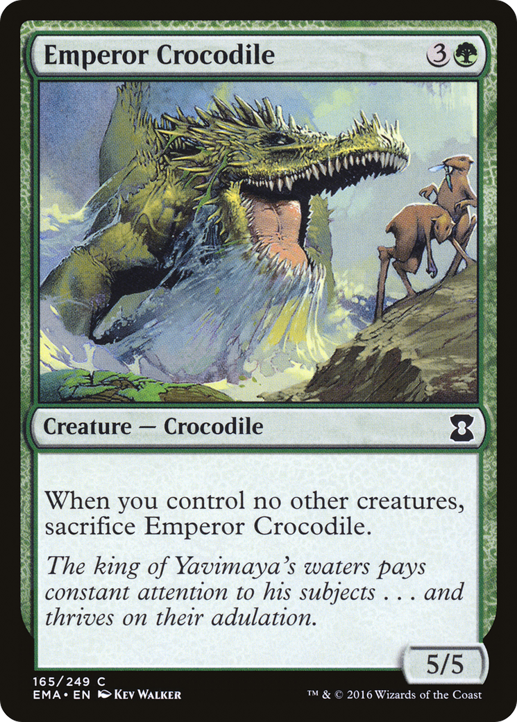 Emperor Crocodile (EMA-165)  - Eternal Masters
