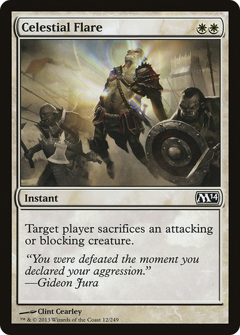 Celestial Flare (M14-012)  Foil - Magic 2014