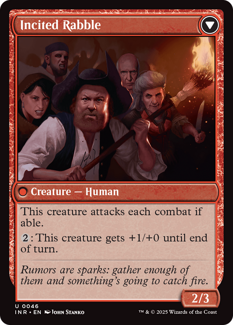 Town Gossipmonger (INR-046) - Innistrad Remastered Foil