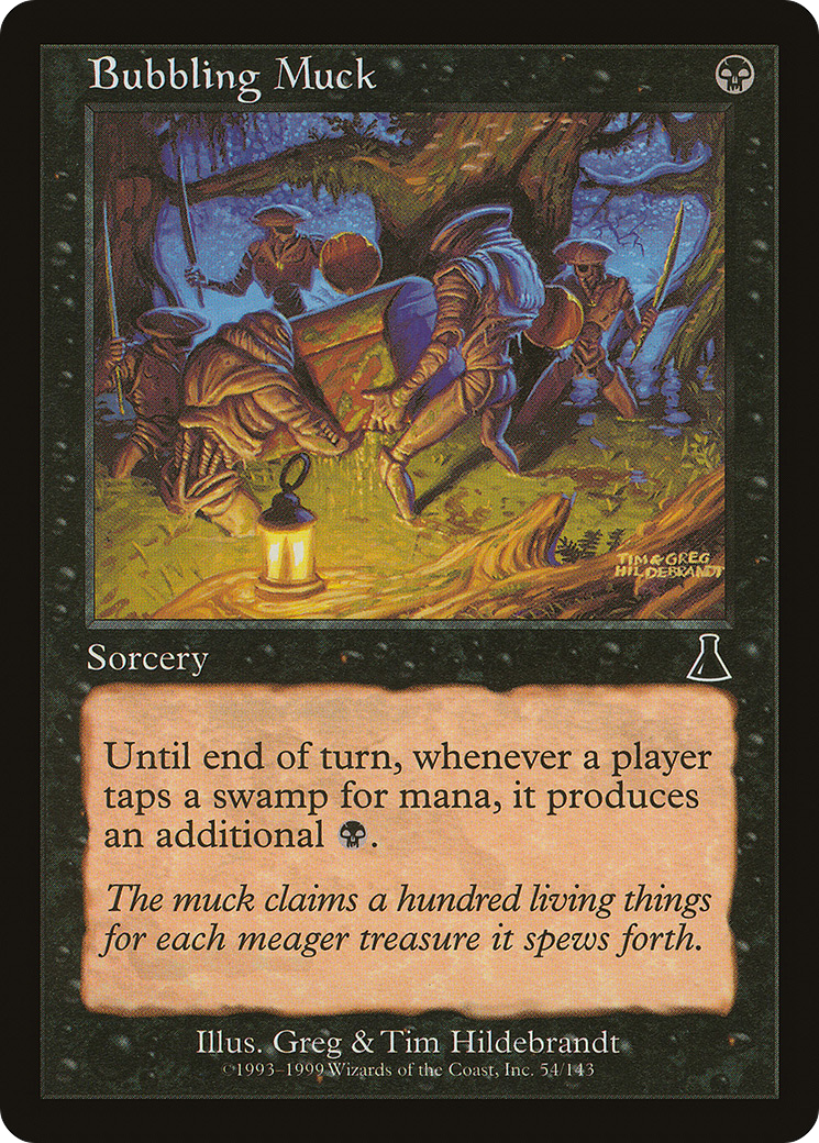 Bubbling Muck (UDS-054)  - Urza's Destiny