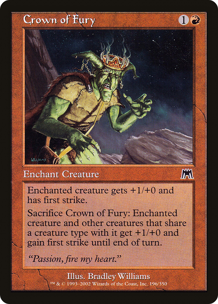 Crown of Fury (ONS-196)  - Onslaught
