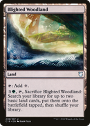 Blighted Woodland (C18-236)  - Commander 2018