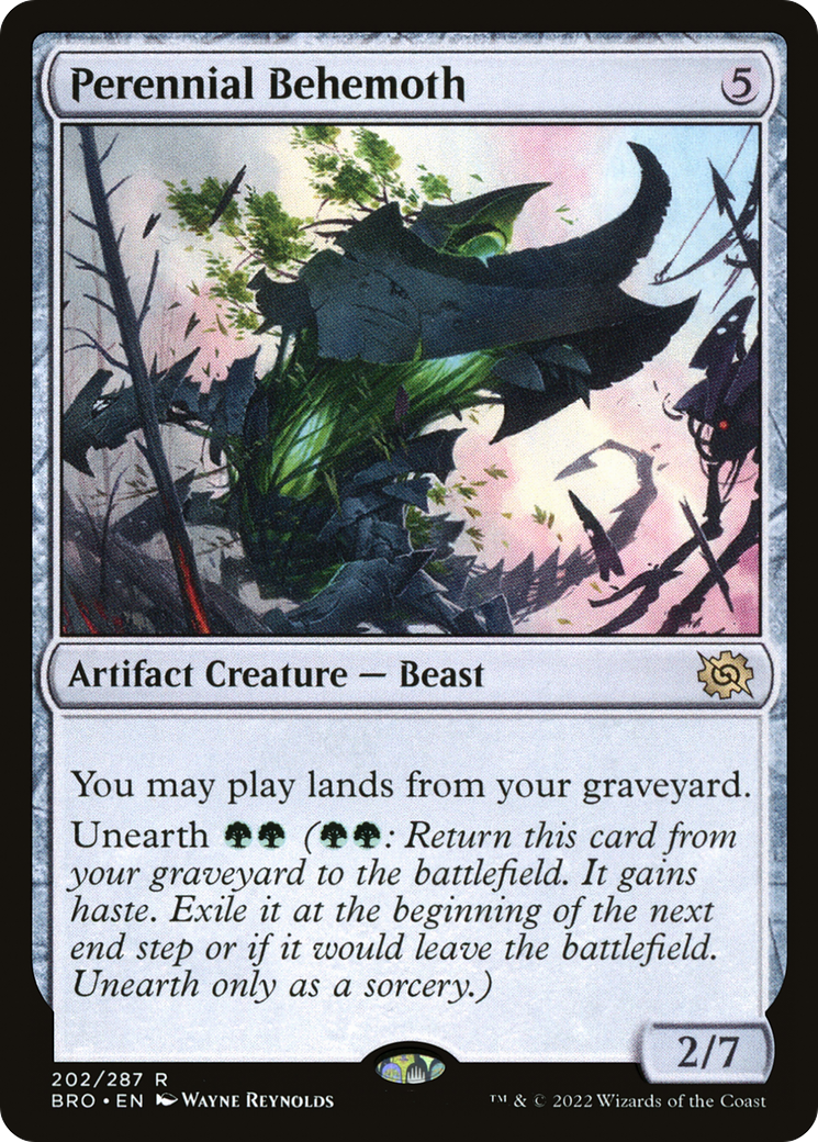 Perennial Behemoth (BRO-202)  - The Brothers' War