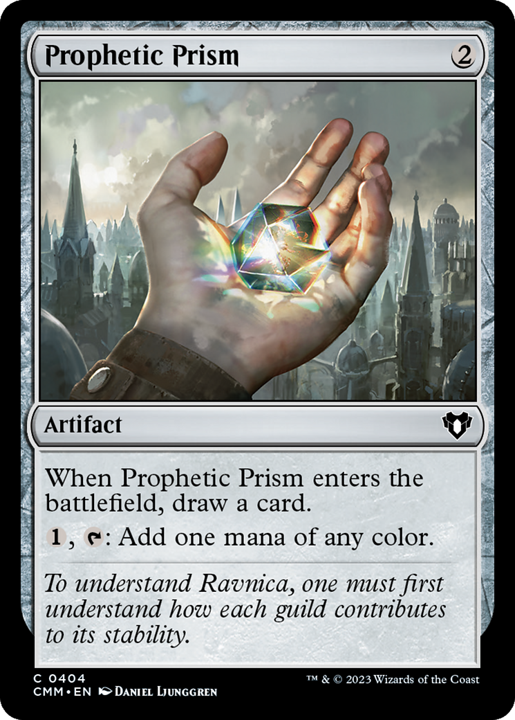 Prophetic Prism (CMM-404)  Foil - Commander Masters