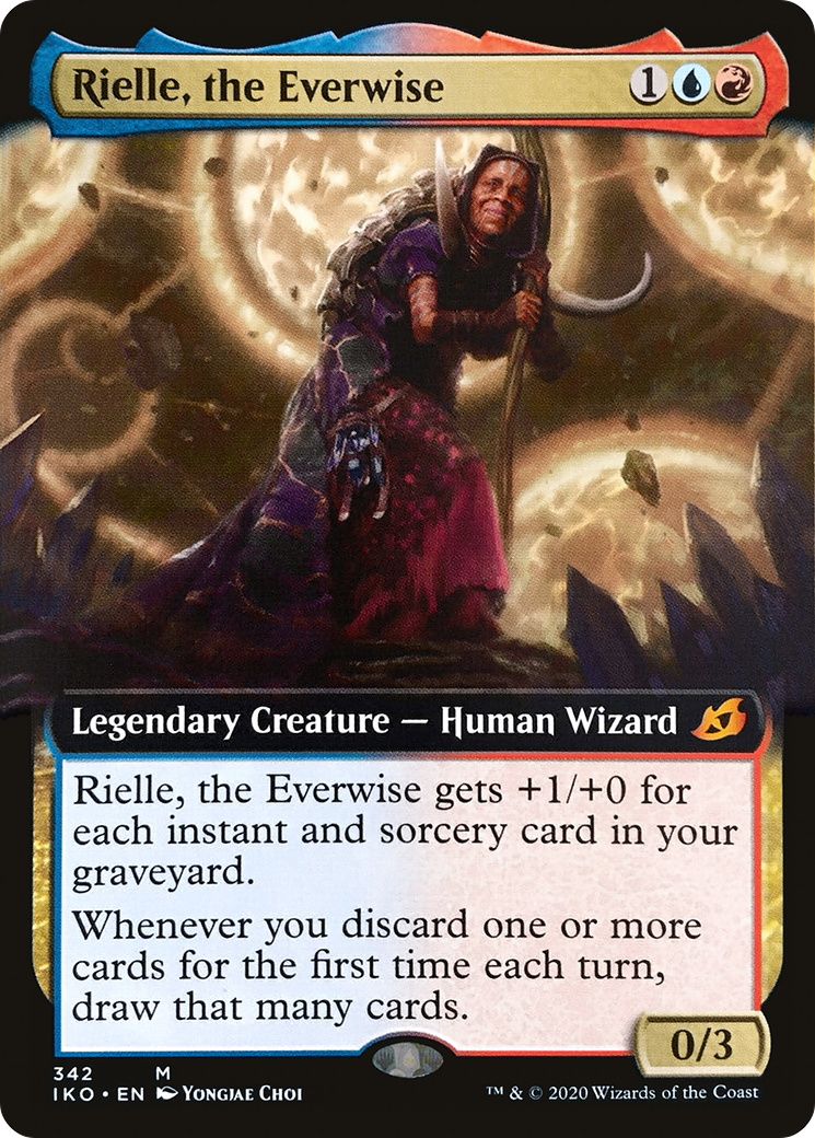 Rielle, the Everwise (Extended Art) (IKO-342)  Foil - Ikoria: Lair of Behemoths: (Extended Art)
