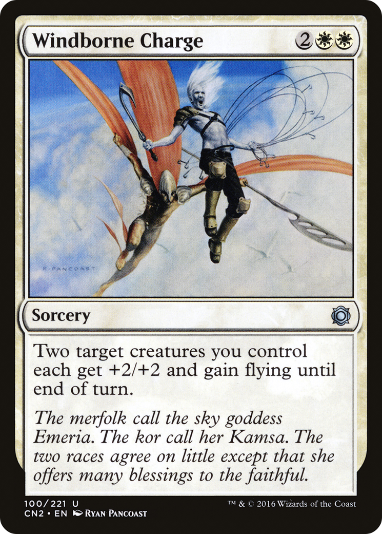 Windborne Charge (CN2-100)  - Conspiracy: Take the Crown