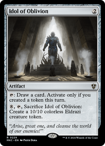 Idol of Oblivion (MKC-229)  - Murders at Karlov Manor Commander
