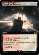 Temple of Triumph (Extended Art) (WHO-530)  - Doctor Who: (Extended Art)