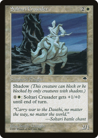 Soltari Crusader (TMP-041)  - Tempest