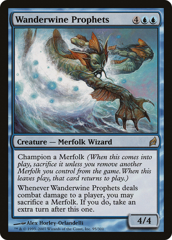 Wanderwine Prophets (LRW-095)  Foil - Lorwyn