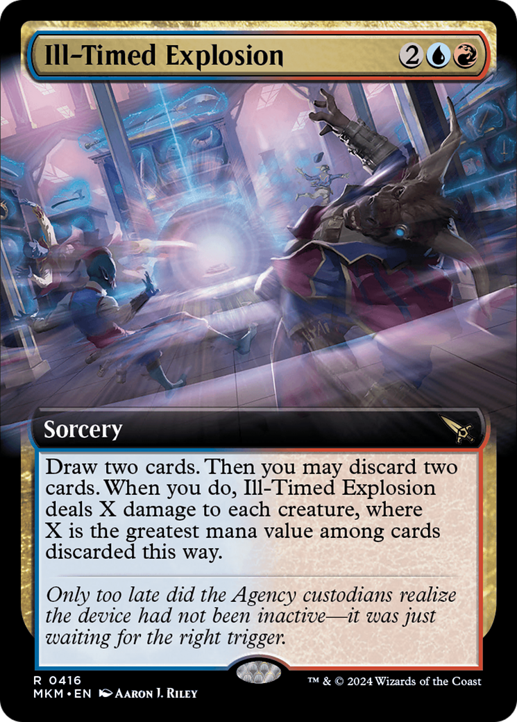 Ill-Timed Explosion (Extended Art) (MKM-416)  - Murders at Karlov Manor: (Extended Art)