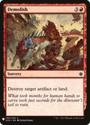 Demolish (LIST-139)  - The List