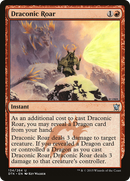 Draconic Roar (DTK-134)  - Dragons of Tarkir