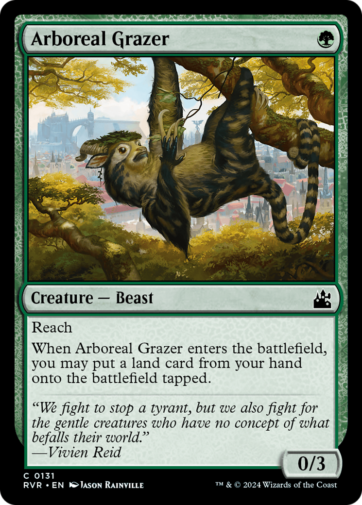 Arboreal Grazer (RVR-131)  - Ravnica Remastered