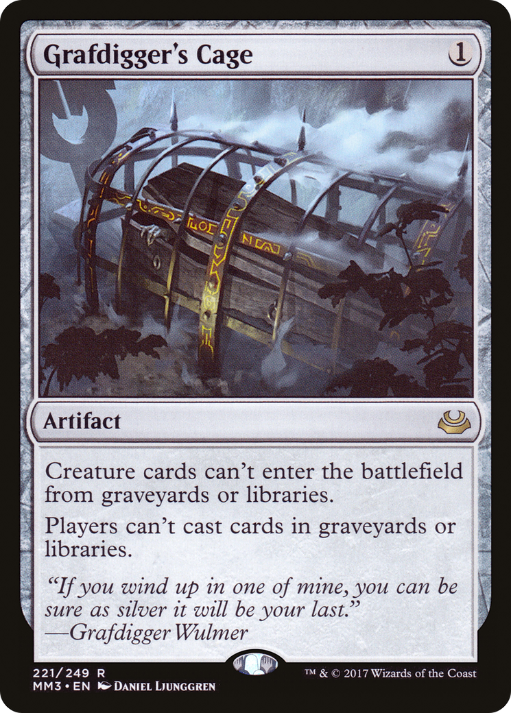 Grafdigger's Cage (MM3-221)  - Modern Masters 2017
