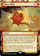 Chaos Warp (STA-036)  Foil - Strixhaven Mystical Archive: (Showcase) (Borderless)