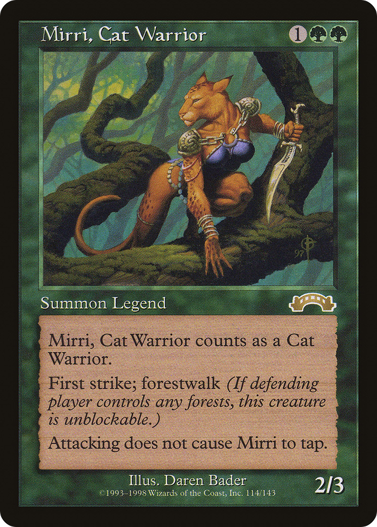 Mirri, Cat Warrior (EXO-114)  - Exodus