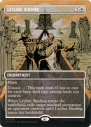 Leyline Binding (Textured Foil) (OTP-066)  Foil - Breaking News (Borderless)