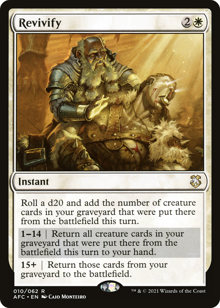 Revivify (AFC-010) - Adventures in the Forgotten Realms Commander