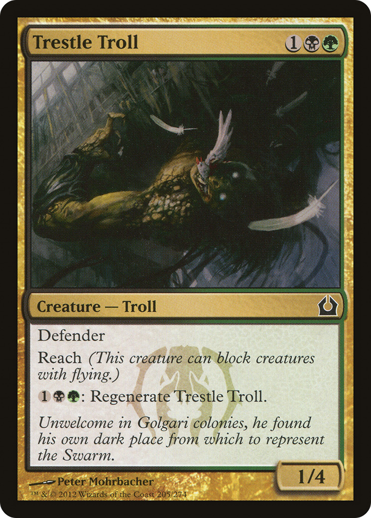 Trestle Troll (RTR-205)  Foil - Return to Ravnica