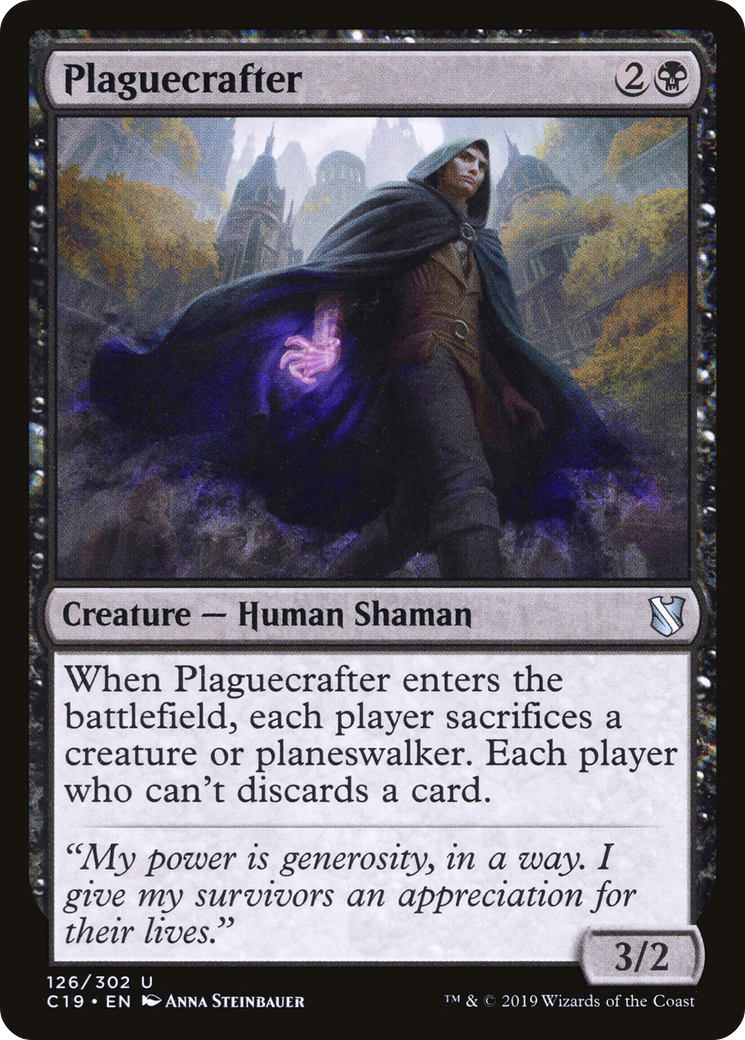 Plaguecrafter (C19-126)  - Commander 2019