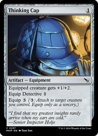Thinking Cap (MKM-257)  Foil - Murders at Karlov Manor