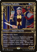 Maestros Diabolist (Showcase) (SNC-318)  Foil - Streets of New Capenna: (Showcase)