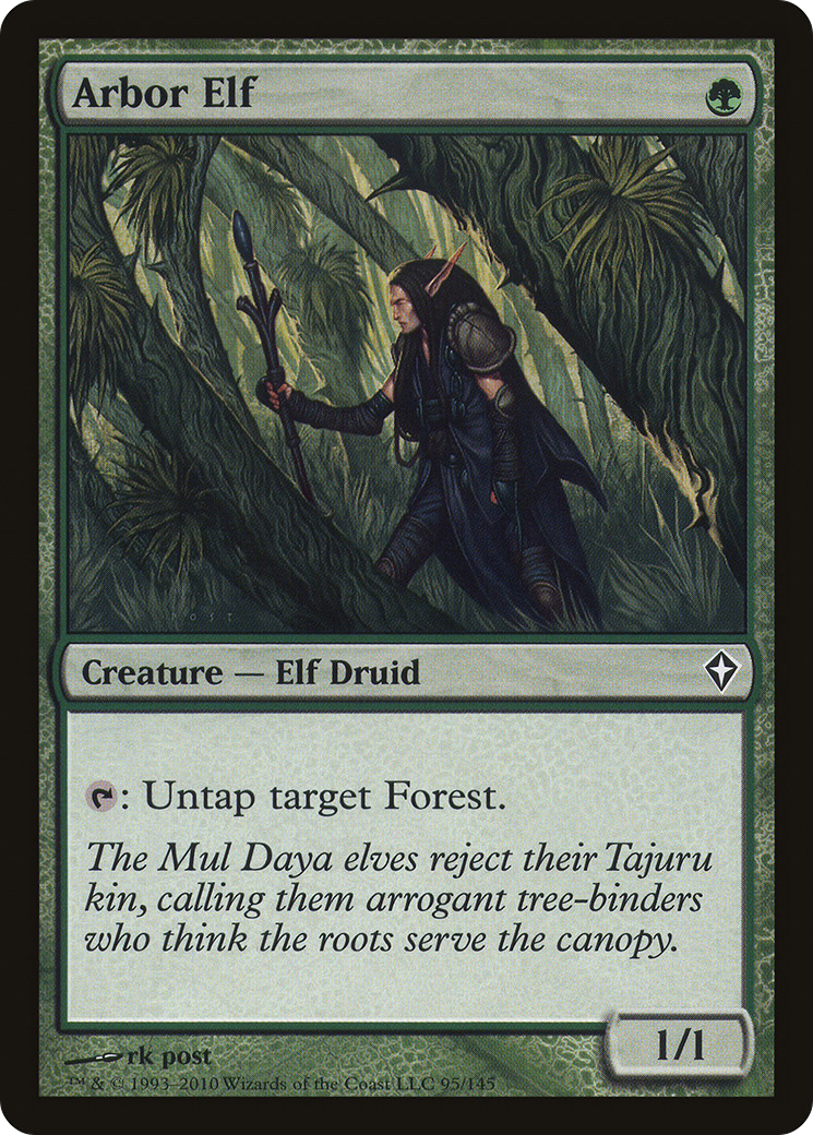Arbor Elf (WWK-095)  Foil - Worldwake