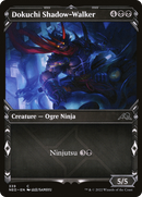 Dokuchi Shadow-Walker (Showcase) (NEO-339)  - Kamigawa: Neon Dynasty: (Showcase)