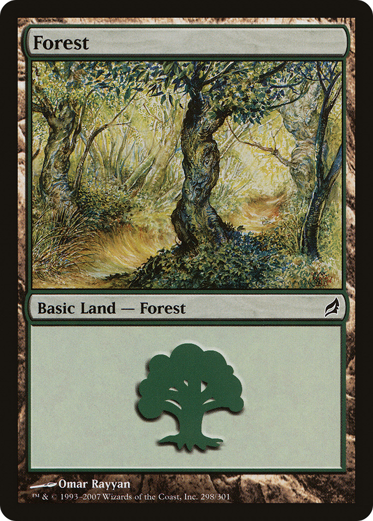 Forest (298) (LRW-298)  Foil - Lorwyn