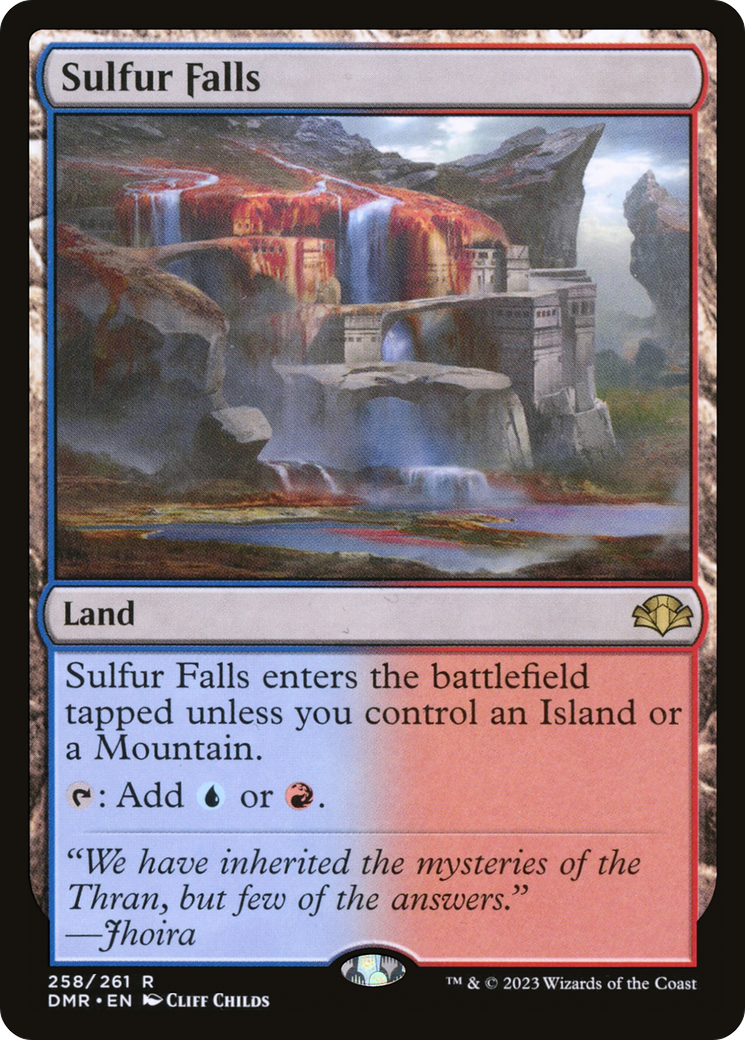 Sulfur Falls (DMR-258)  - Dominaria Remastered