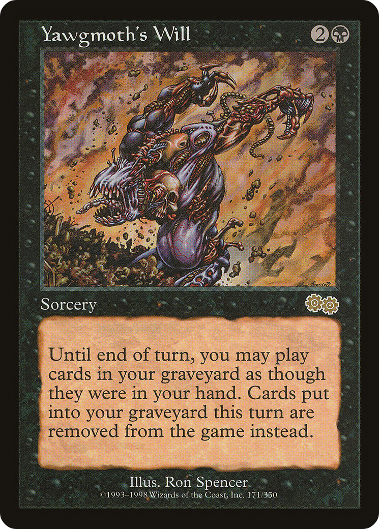 Yawgmoth's Will (USG-171)  - Urza's Saga