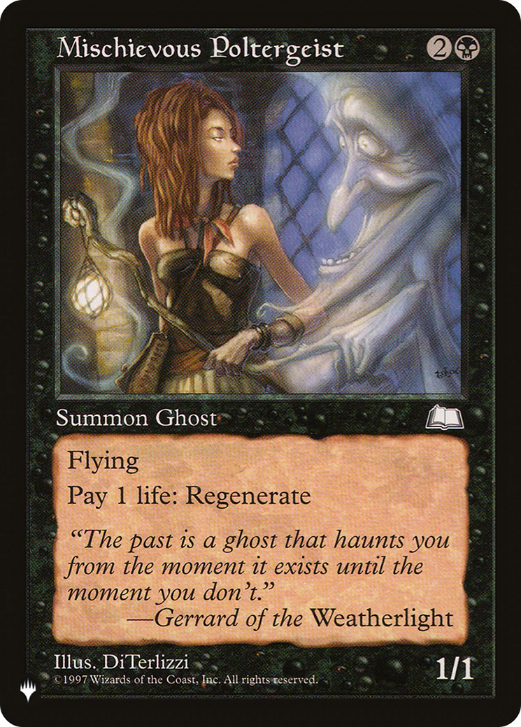 Mischievous Poltergeist (LIST-WTH-74)  - The List
