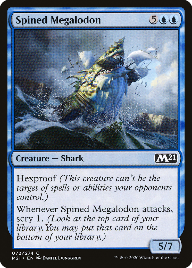 Spined Megalodon (M21-072)  - Core Set 2021