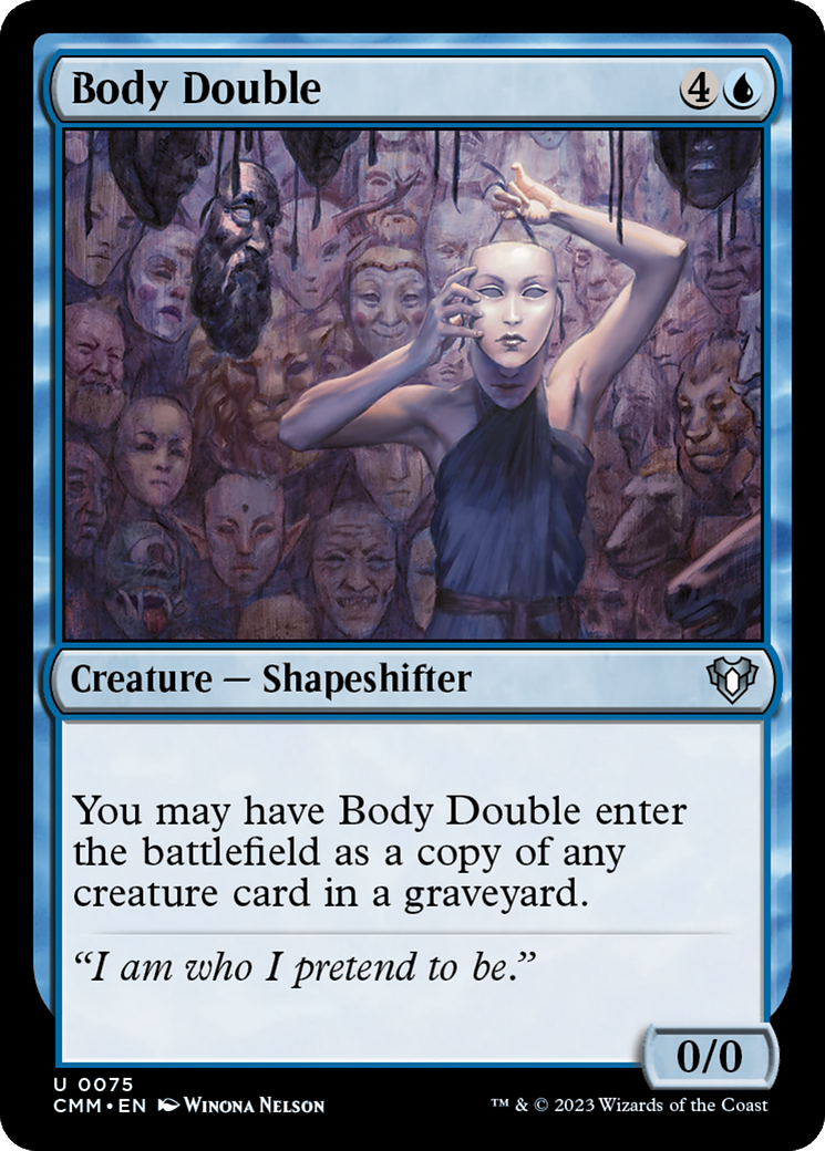 Body Double (CMM-075)  - Commander Masters
