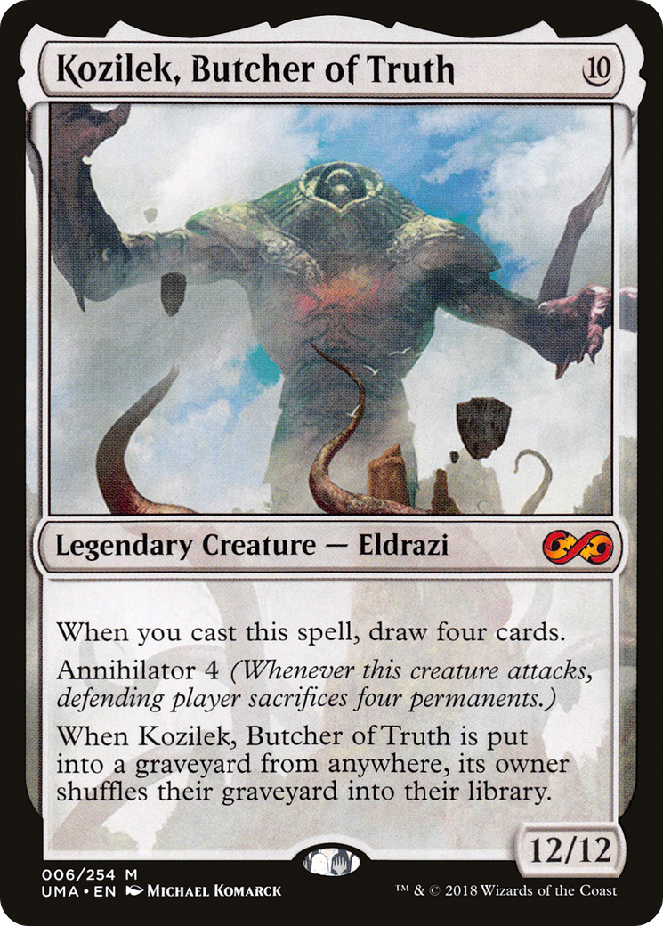 Kozilek, Butcher of Truth (UMA-006)  Foil - Ultimate Masters