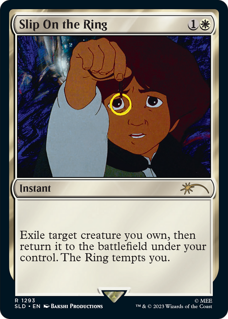 Slip on the Ring (SLD-1293)  Foil - Secret Lair Drop